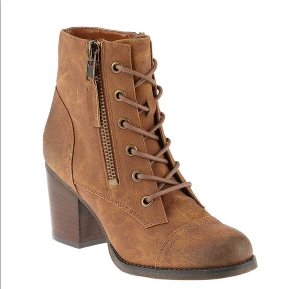 madden girl lace up boots